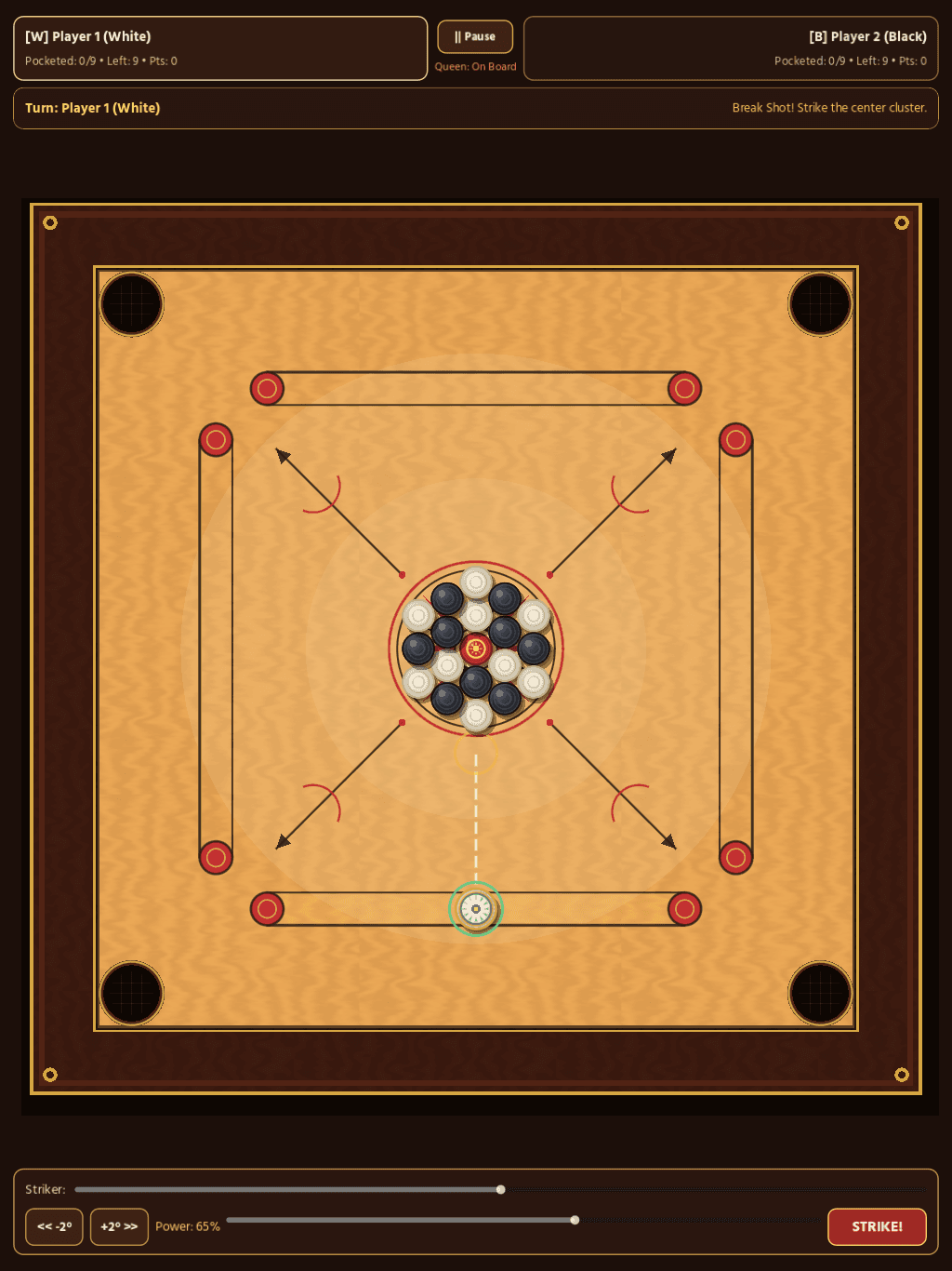 Carrom by Walletmix (ক্যারম খেলা) screenshot 9