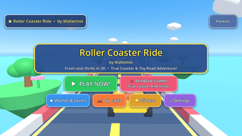 Roller Coaster Ride: Walletmix Screenshot